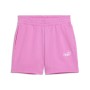 PUMA Ess Small No. 1 Logo 5'' Pantaloncini a Vita Alta TR Malva Pop