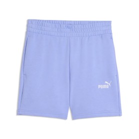 PUMA Ess Small No. 1 Logo 5'' Pantaloncini a Vita Alta TR Intense Lavender