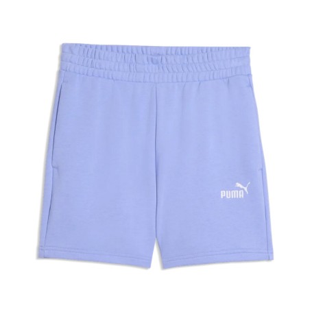 PUMA Ess Small No. 1 Logo 5'' Pantaloncini a Vita Alta TR Intense Lavender