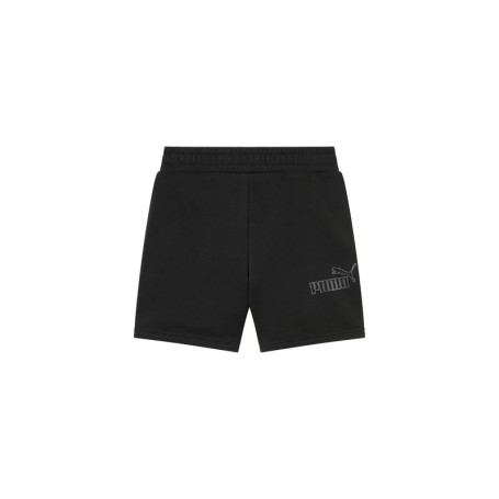 Puma Shorts Donna Vita Alta con Strass – Cotone