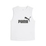 Puma Canotta Donna Sportiva Slim Fit in Cotone – Tank Top Girocollo con Logo N.1 PUMA White
