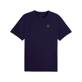 Puma T-Shirt Uomo Essentials Elevated in Cotone – Maglietta Girocollo Regular Fit Casual Manica Corta New Navy