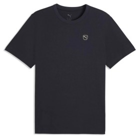 Puma T-Shirt Uomo Essentials Elevated in Cotone – Maglietta Girocollo Regular Fit Casual Manica Corta PUMA Black