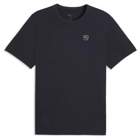 Puma T-Shirt Uomo Essentials Elevated in Cotone – Maglietta Girocollo Regular Fit Casual Manica Corta PUMA Black