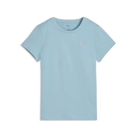 Puma T-Shirt Uomo Essentials Elevated in Cotone Riciclato – Maglietta Girocollo Regular Fit Manica Corta Seafoam