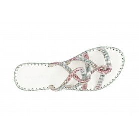 CIABATTA GABBIA CON STRASS SFUMATI