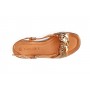SANDALO IN PELLE CON CATENA