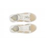 SNEAKERS IN RAFIA CON STRASS LATERALE EACCESSORI GIOIELLO LEVA E METTI