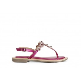 SANDALO INFRADITO CON ACCESSORIO GIOIELLO SFERE