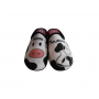 Tanahlot Pantofola donna ciniglia Mucca Bianco